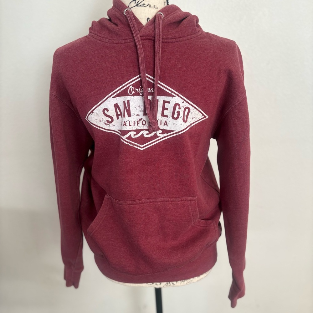 Maroon San Diego Hoodie